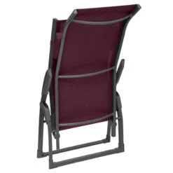 Transat 2 Positions Bordeaux / Graphite Decima Hespéride 11 Transat 2 Positions Bordeaux / Graphite Decima Hespéride -Terra Patio Soldes Boutique transat 2 positions bordeaux graphite decima hesperide 3