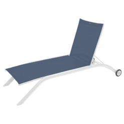 Transat Milenio Bleu Pétrole/blanc Hespéride -Terra Patio Soldes Boutique transat milenio bleu petroleblanc hesperide 1 2