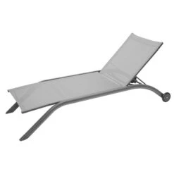 Transat Milenio Gris Galet Et Graphite Hespéride -Terra Patio Soldes Boutique transat milenio gris galet graphite hesperide 1