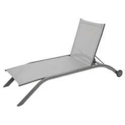 Transat Milenio Gris Galet Et Graphite Hespéride -Terra Patio Soldes Boutique transat milenio gris galet graphite hesperide 2