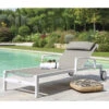 Transat Ocala Inclinable Noisette/blanc Hespéride -Terra Patio Soldes Boutique transat ocala inclinable noisetteblanc hesperide