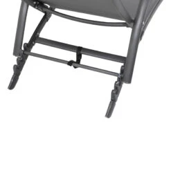 Transat Samba Pliable Anthracite/graphite Hespéride -Terra Patio Soldes Boutique transat samba pliable anthracite graphite hesperide 4