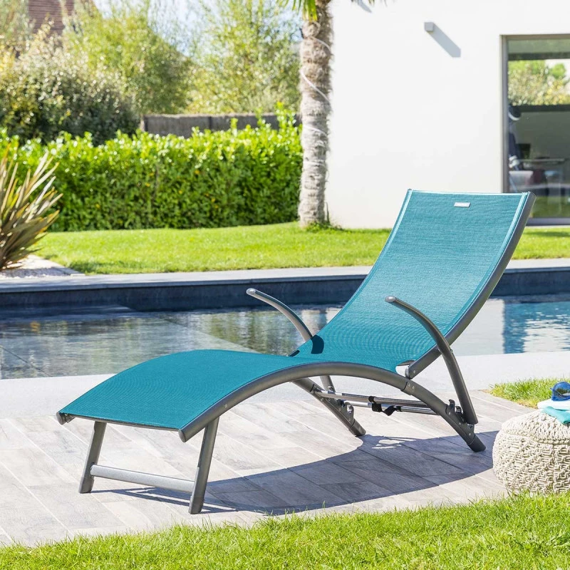 Transat Samba Pliable Bleu Canard/graphite Hespéride 1 Transat Samba Pliable Bleu Canard/graphite Hespéride