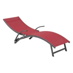 Transat Samba Pliable Grenade/graphite Hespéride 9 Transat Samba Pliable Grenade/graphite Hespéride -Terra Patio Soldes Boutique transat samba pliable grenadegraphite hesperide 2