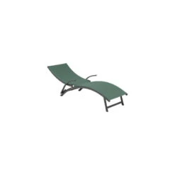 Transat Samba Pliable Vert Olive/graphite Hespéride -Terra Patio Soldes Boutique transat samba pliable vert olivegraphite hesperide 2